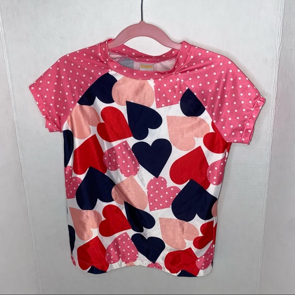 Gymboree Rashguard Heart - Picture 2 of 5